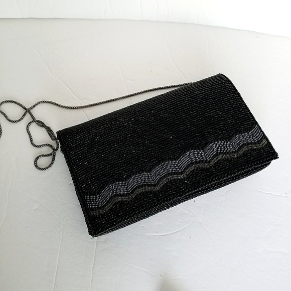 Vintage Walborg Beaded Formal Evening Purse Clutch - Picture 2 of 11